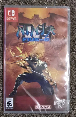 NINJA FIVE-O NINTENDO SWITCH #246 LIMITED RUN SPIELE NEU UND VERSIEGELT