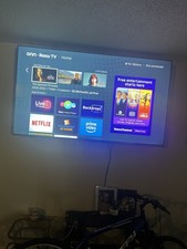 onn. Roku TV 75in LED 720p HD Smart Flat Screen HDMI Wall Mountable Black