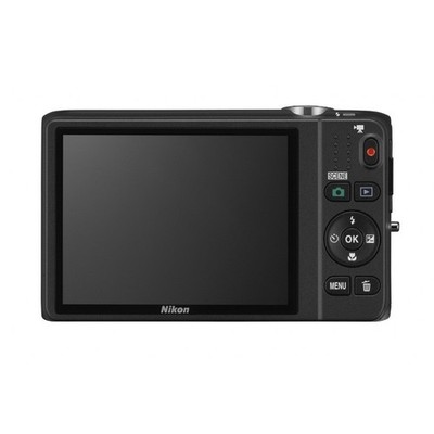 Nikon Coolpix S6500 Digital Camera 16MP 12X Optical Zoom Smile