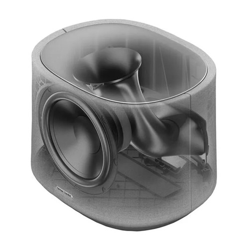 Harman Kardon Citation Sub Premium 200W 10" Wireless Subwoofer - Grey Compatible - Picture 7 of 7