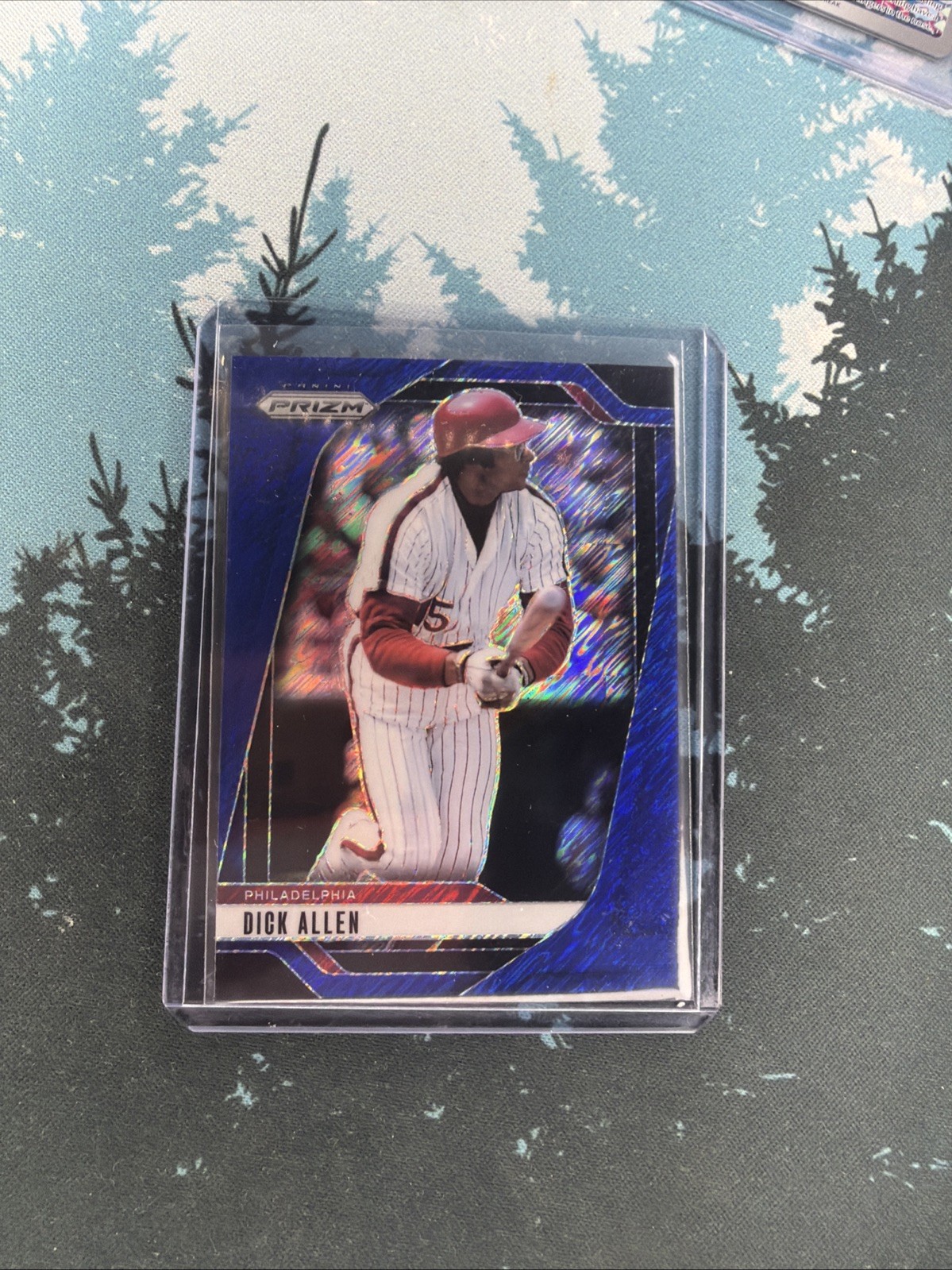 2025 Panini Prizm FOTL exclusive Dick Allen #110 Blue Shimmer Prizm /15