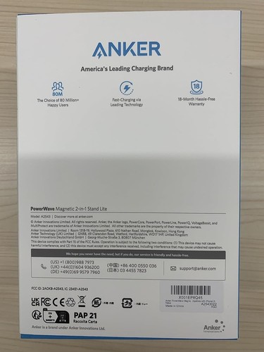 Station de charge sans fil magnétique 2 en 1 pour iPhone et AirPods - Design réglable - Photo 11 sur 13