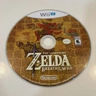 The Legend of Zelda: Breath of the Wild (Wii U, 2017) Disc Only