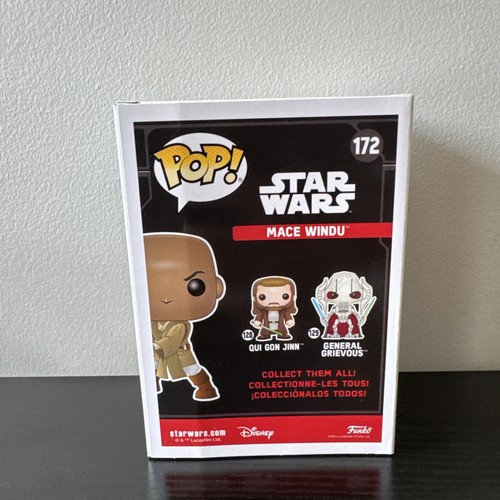 Funko Pop! Star Wars #172 Mace Windu Special Edition SE Vinyl Figure - Picture 3 of 6