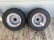 Massey Ferguson Mf14 Tractor Rear Wheels 12x8.5 With Good Year Tires 23x10.5-12