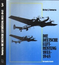 Buch: Die Deutsche Luftrüstung 1933 - 1945, Nowarra, Heinz J. 1993