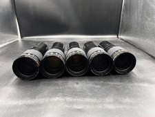 LOT OF 5 Navitar Golden Navitar100-200mm f/3.5 Projection Lens UNTESTED