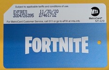 FORTNITE, MetroCard NYC