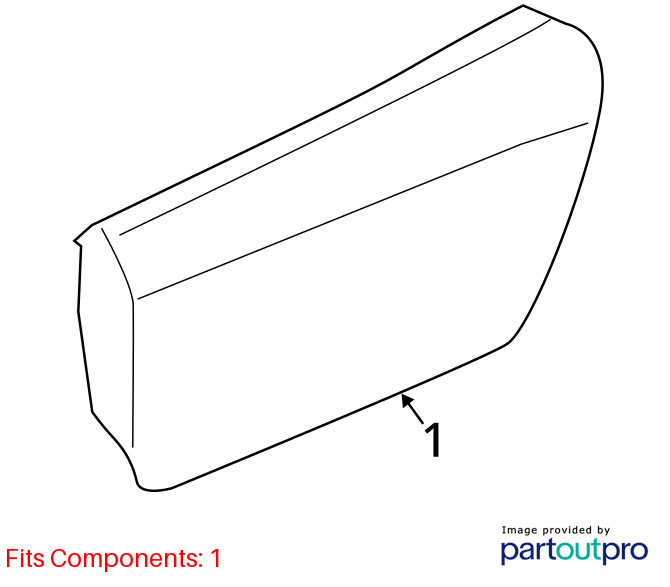 Audi R8 2011-2015 Front Left Door framework Black