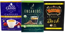 Puerto Rican Coffee Capsules Variety Compatible with Nespresso Machines, 54 C...