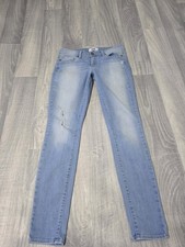 Paige Verdugo Ultra Skinny Stretch Denim Blue Jeans Women  s Size 27 - M2423
