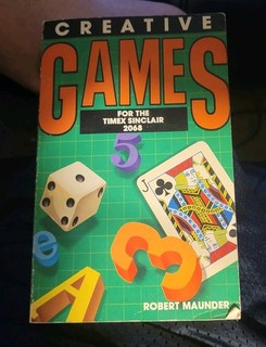 Creative Games for Timex Sinclair 2068 (1984) Robert Maunder Programas BÁSICOS