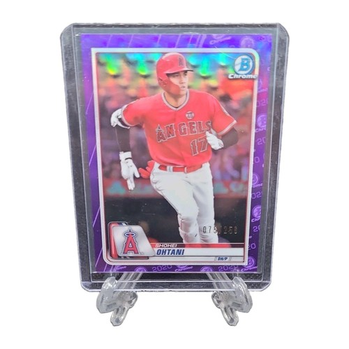 2020 Bowman Chrome - Shohei Ohtani #58 Purple Refractor /250