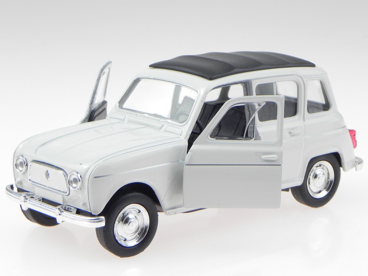 Renault 4 R4 white diecast modelcar 43741 Welly 1:34 | eBay