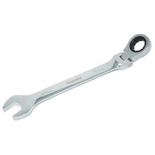 Image of 18mm Ratchet Spanner, Flexible Head, Chrome Vanadium, Metric