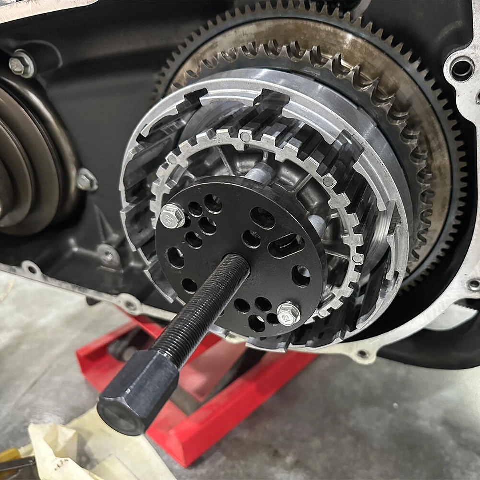 Clutch Hub & Alternator Puller Tool For Harley Dyna Softail Touring Big Twins - Imagem 3 de 4