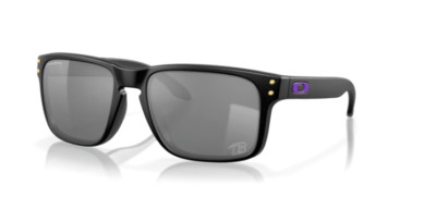 Oakley Holbrook Men's Sunglasses, NFL Collection Baltimore Ravens, Matte Black