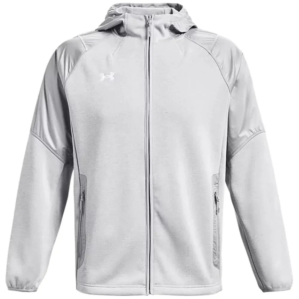 Under Armour Men's Squad 3.0 Warmup Full Zip Jacket 1370392 Size