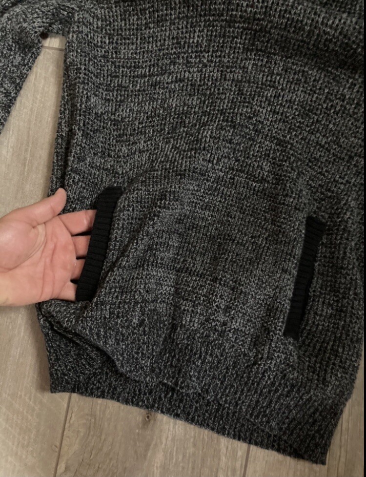 Express Sweater S Multicolor Pullover Striped Kni… - image 4