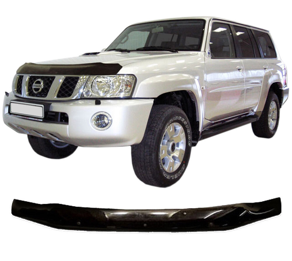 Bra de capot Scoutt Nissan Patrol pour sorties tout-terrain