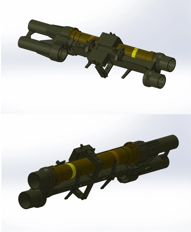 CEM48029 1/48 TOW M65 Launcher and Missile Set - Image 3 of 4