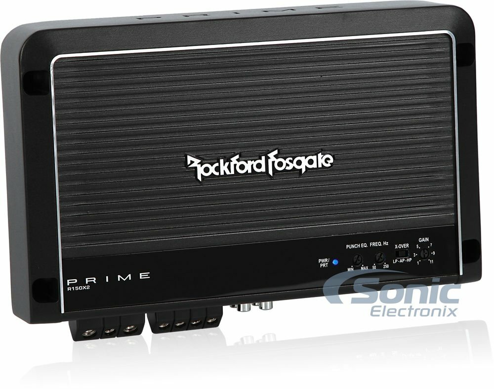 Rockford Fosgate R150-2 2チャンネルアンプ Rockford Fosgate Prime R150-2 2-Channel Car Amp for sale
