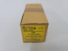 100X Bussman MDL-2  125V 2 amp slo blo fuse -  US made NOS - box of 100 pieces