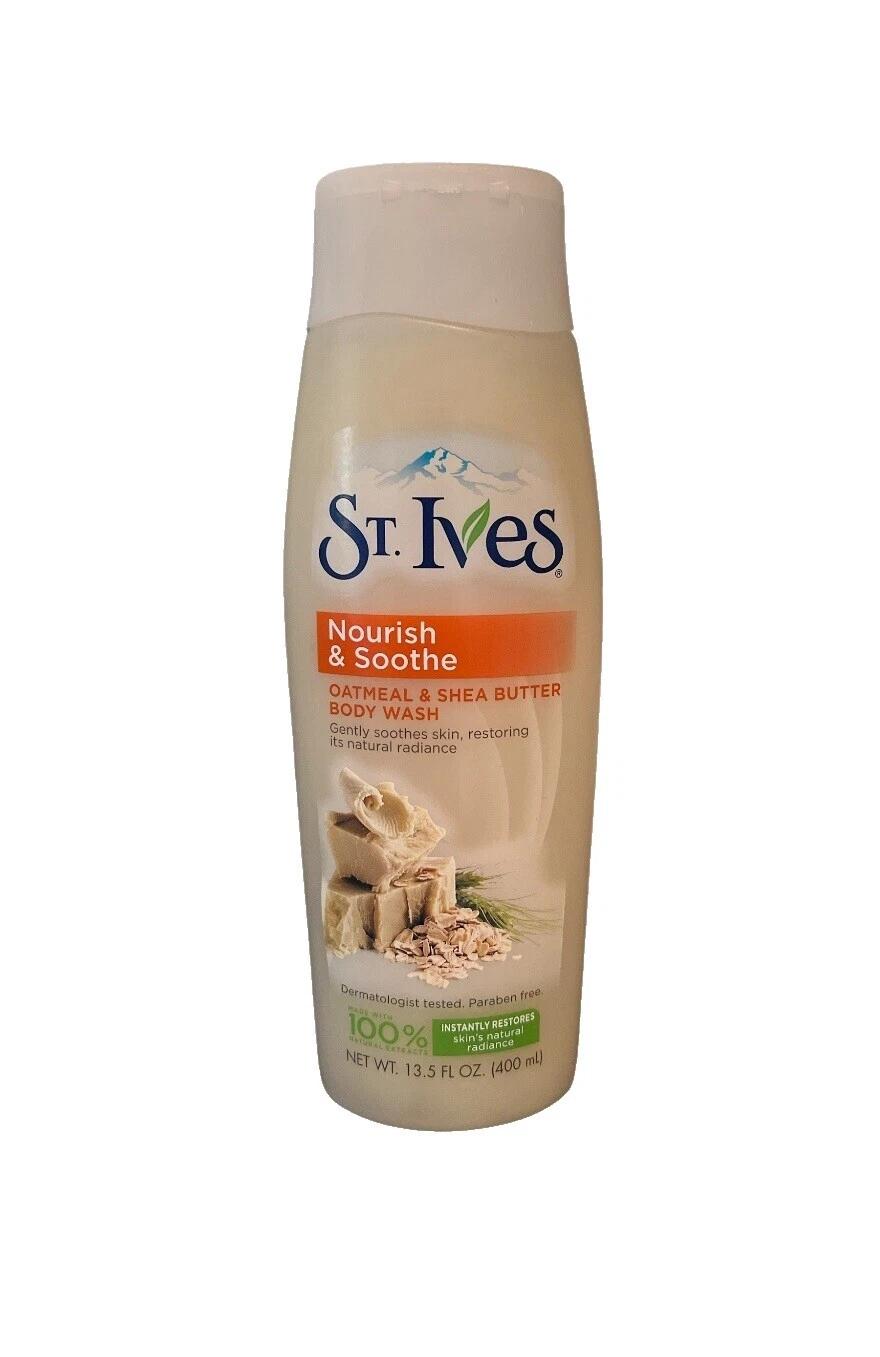 Aroma de Manteca de Karité St. Ives lavados de cuerpo y geles de ducha