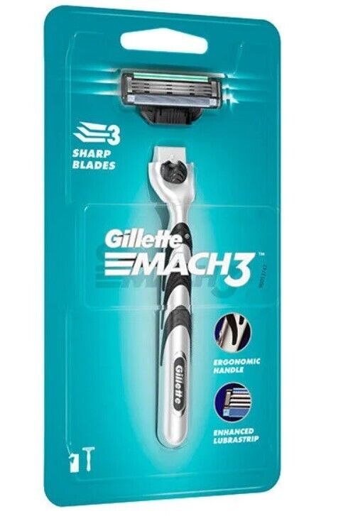 2 Pack Gillette Mach 3 Razor Handle Mach3 Refill Cartridge 2 Pack Gillette Mach 3 Razor Handle Mach3 Refill Cartridge