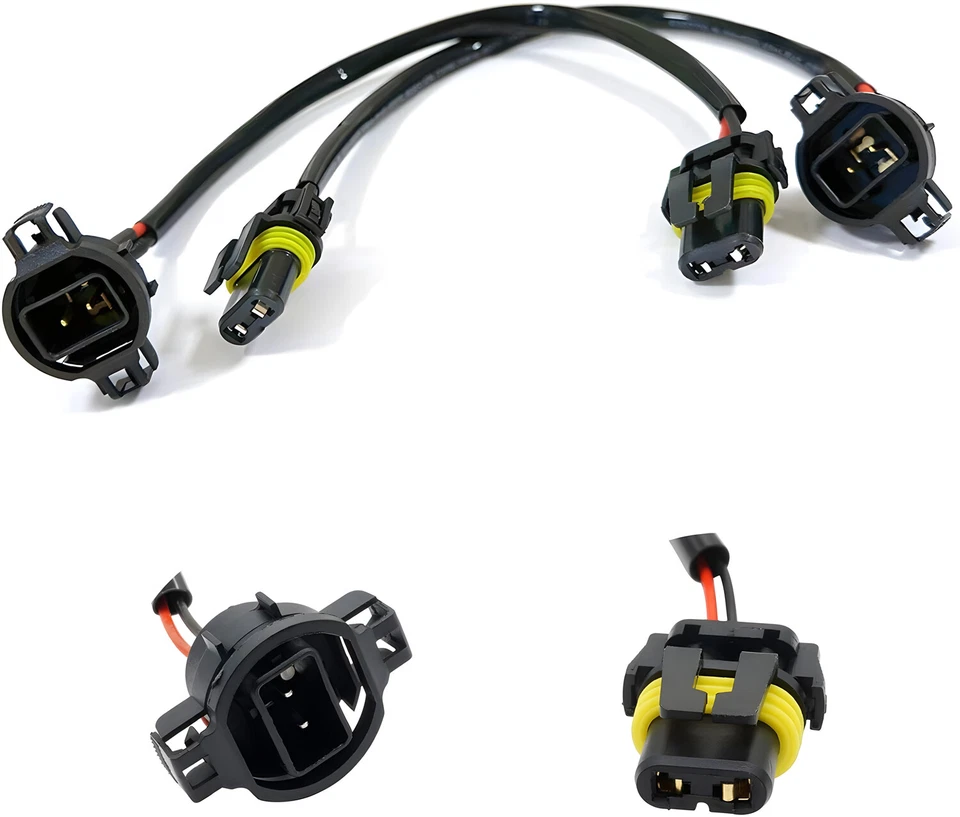 Par de luces antiniebla LED redondas DRL para parachoques GMC Sierra 1500 2500 3500 2007-2013 Foto 3 de 4