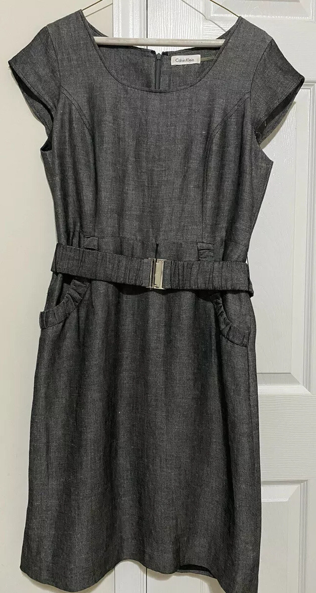 calvin klein linen dress Linen Dress Calvin Klein Dresses + FREE SHIPPING | Clothing