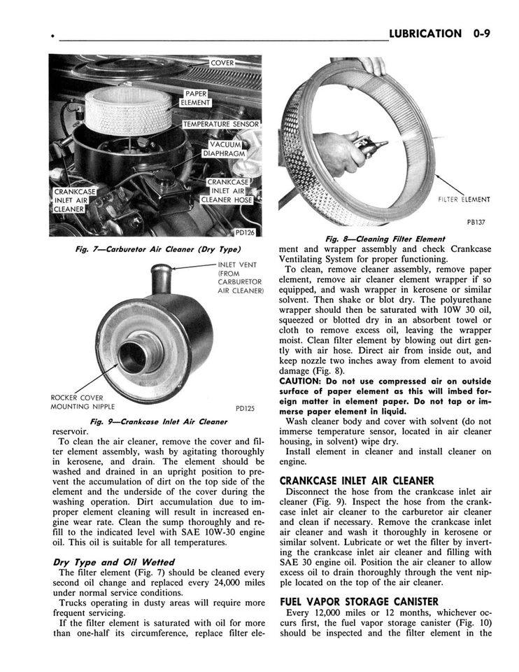 1972 Dodge Truck 100-800 manual de serviço - Imagem 3 de 4