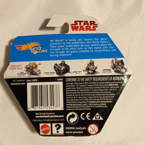 Mattel Hot Wheels. Star Wars Battle Rollers. Emperor Palpatine Imperial Shuttle - Picture 4 of 4