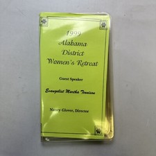 1999 Alabama District Women's Retreat - Evangelist Martha Tennison