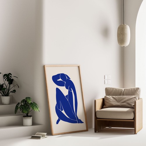 Blue Nude II by Henri Matisse (1952) Premium Wall Art Poster Print - Modernism - 第 8/12 張圖片