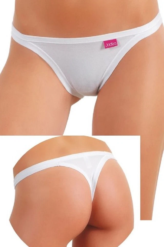 6 PZZ PERIZOMA VITA BASSA DONNA JADEA ART. 508 COTONE ELASTICIZZATO SLIP INTIMO