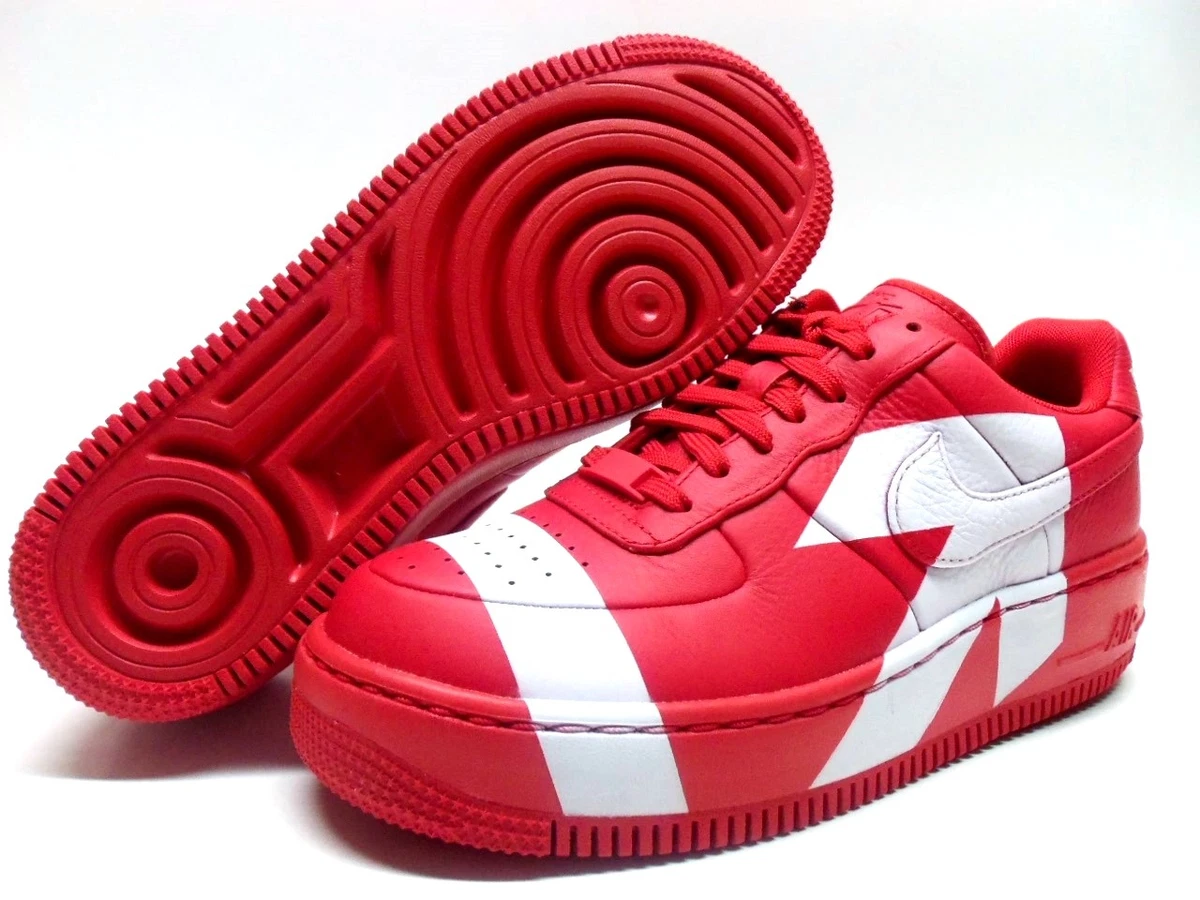 NIKE AF1 AIR FORCE 1 UPSTEP LX UPTOWN RED WHITE SIZE WOMEN S 7