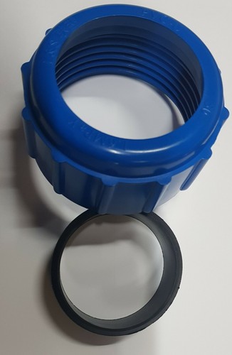 1 x set comprising of Heat Pump rubber gasket and threaded collar - Picture 3 of 3