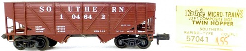 Micro Trains Line 57041 Southern 104642 33' Twin Hopper 1:160 OVP #i155 å | Zustand: Gebraucht