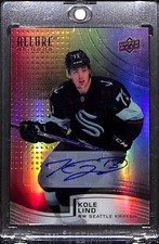 2021-22 Allure Full Rainbow Rookie Auto #R-32 Kole Lind (RC)(AU)