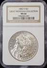 1882-S Morgan Dollar MS-66 GREAT MONTANA NGC VIDEO