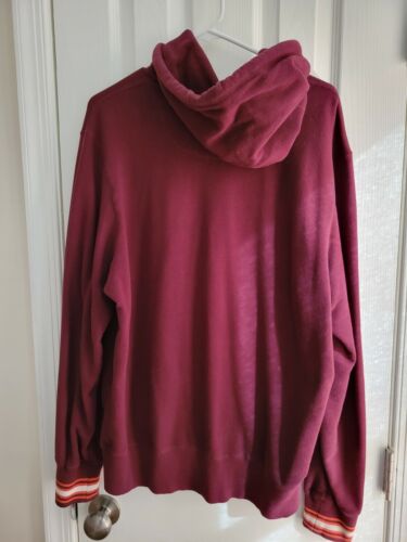 Nike Virginia Tech Hokies weinrot Hoodie Herren Größe Large Retro VT Logo - Bild 3 von 12
