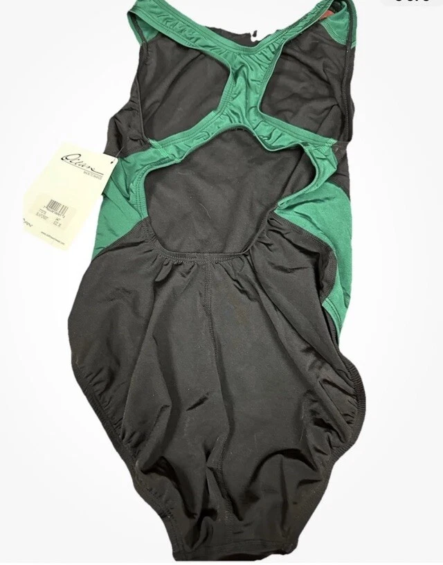 Traje de baño de una pieza DOLFIN / Ocean Racerback verde selva negra talla 36 Foto 4 de 4
