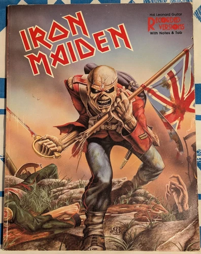 Iron maiden hal leonard guitar partitions édition 1987
