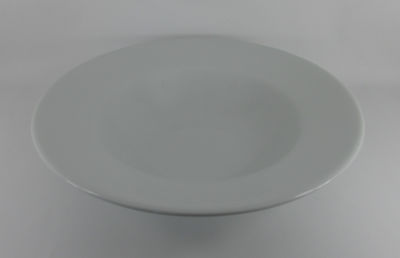 Porzellan Pasta geflügelter Teller 10''/25cm x 6 Suppenschüssel Restaurant Gastronomie
