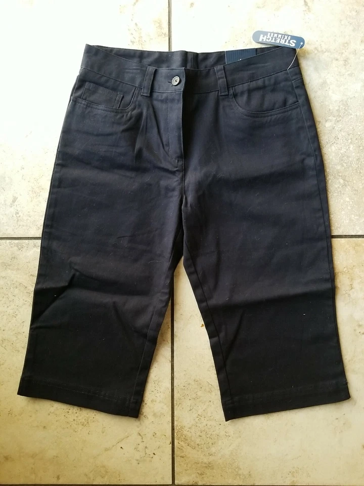 Pantalones capri elásticos skimmer talla 16 Izod aprobados para niñas Foto 4 de 4