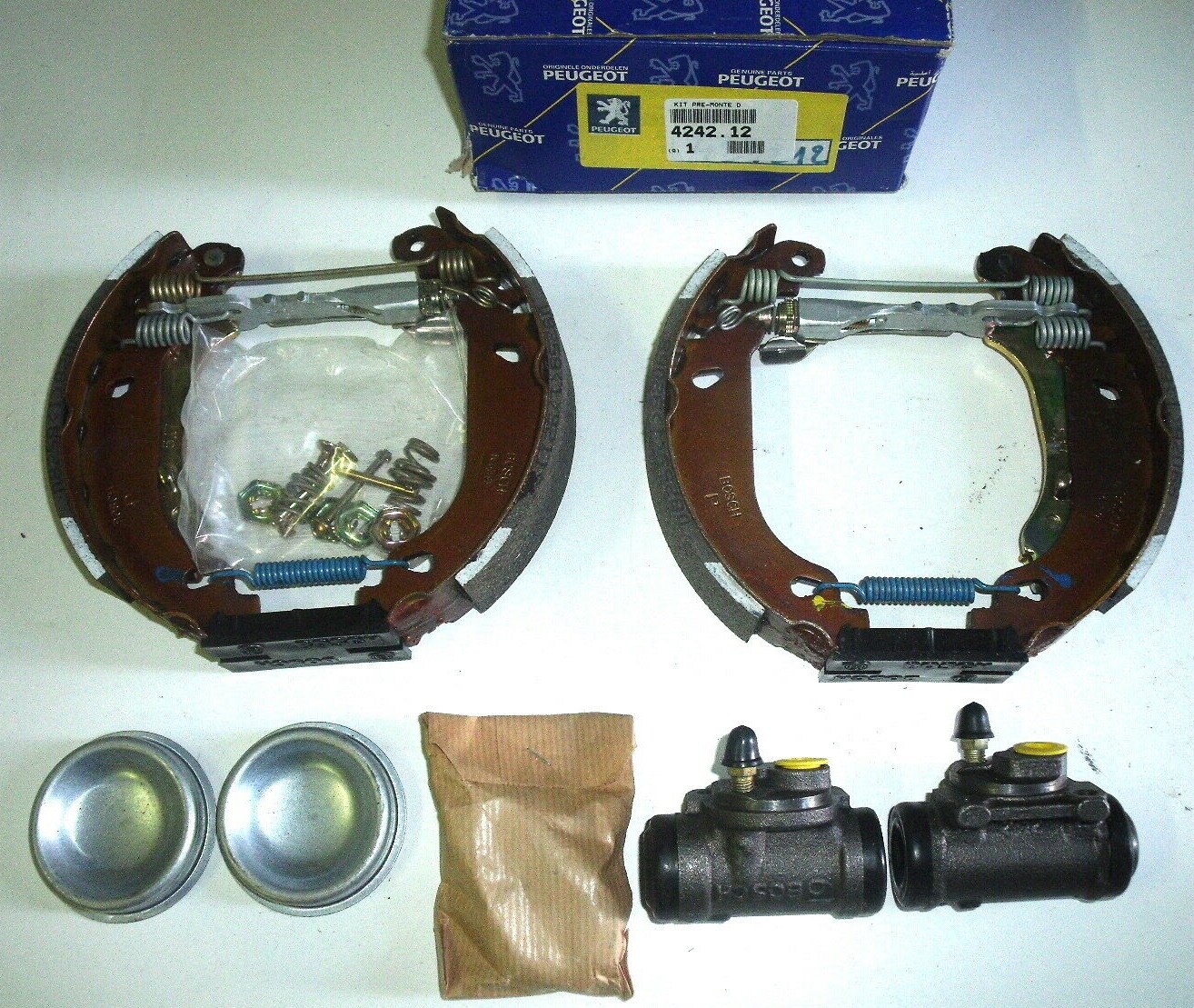 Kit de frein arrière prémonté Peugeot 206 pour la rénovation et l'entretien du freinage 424212
