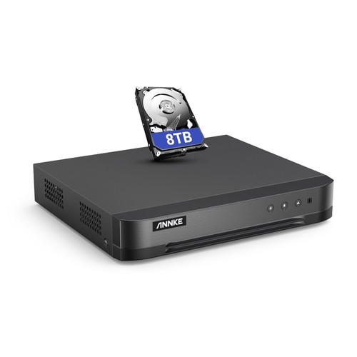 Grabadora de video DVR ANNKE 8/16/32CH 1080P/5MP Lite 5 en 1 para cámara de seguridad CCTV - Imagen 2 de 55