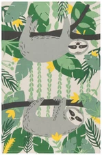 Now Designs, Sybil Sloth Dishtowel, New with Tags, Free Shipping