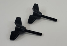 Alesis 6mm Butterfly Wing Nut -Black 2 pcs